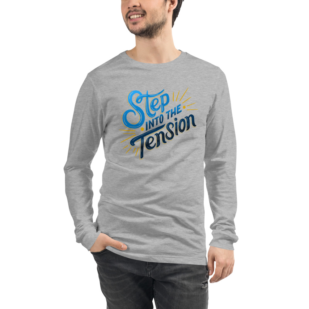 Step Into The Tension Unisex Long Sleeve - Image 10