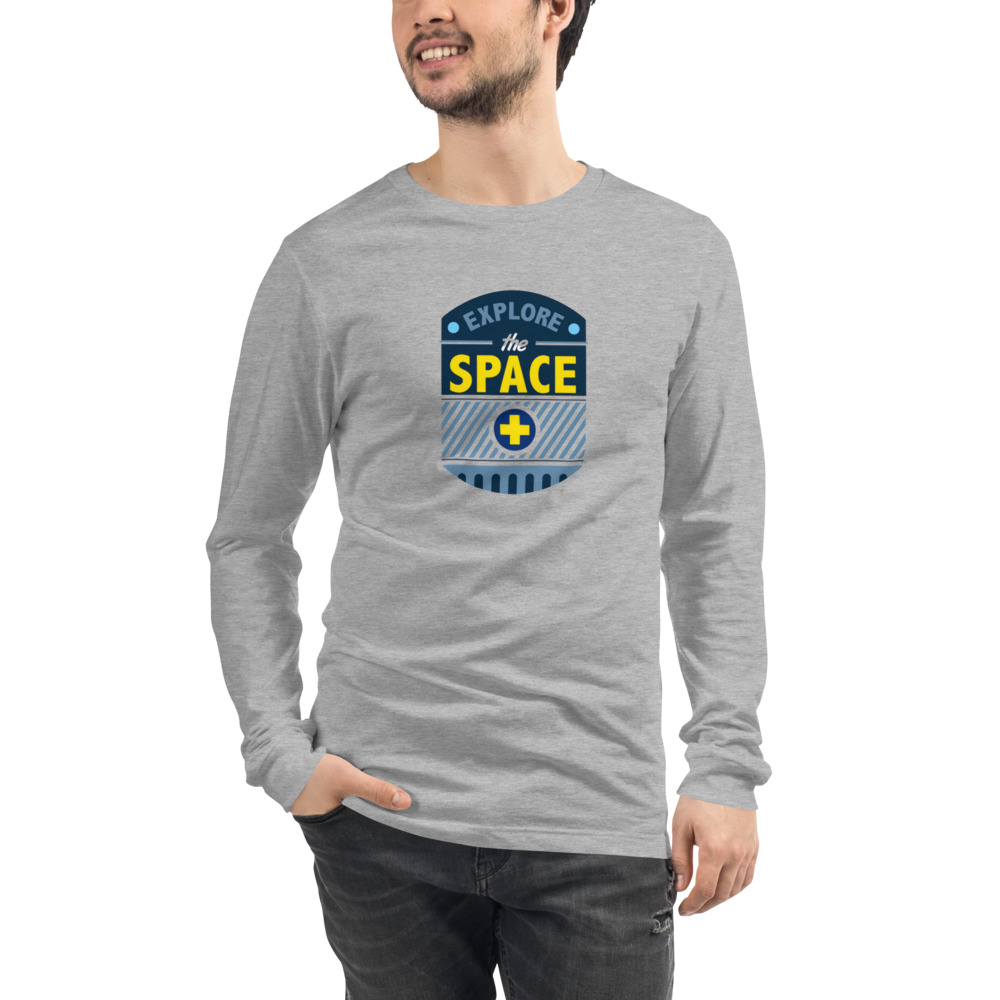 Explore The Space Unisex Long Sleeve - Image 9