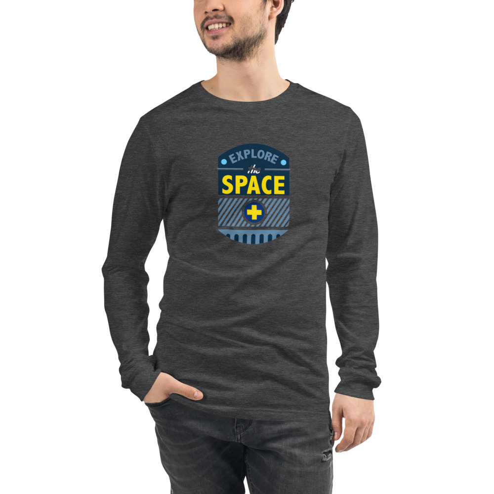 Explore The Space Unisex Long Sleeve - Image 5