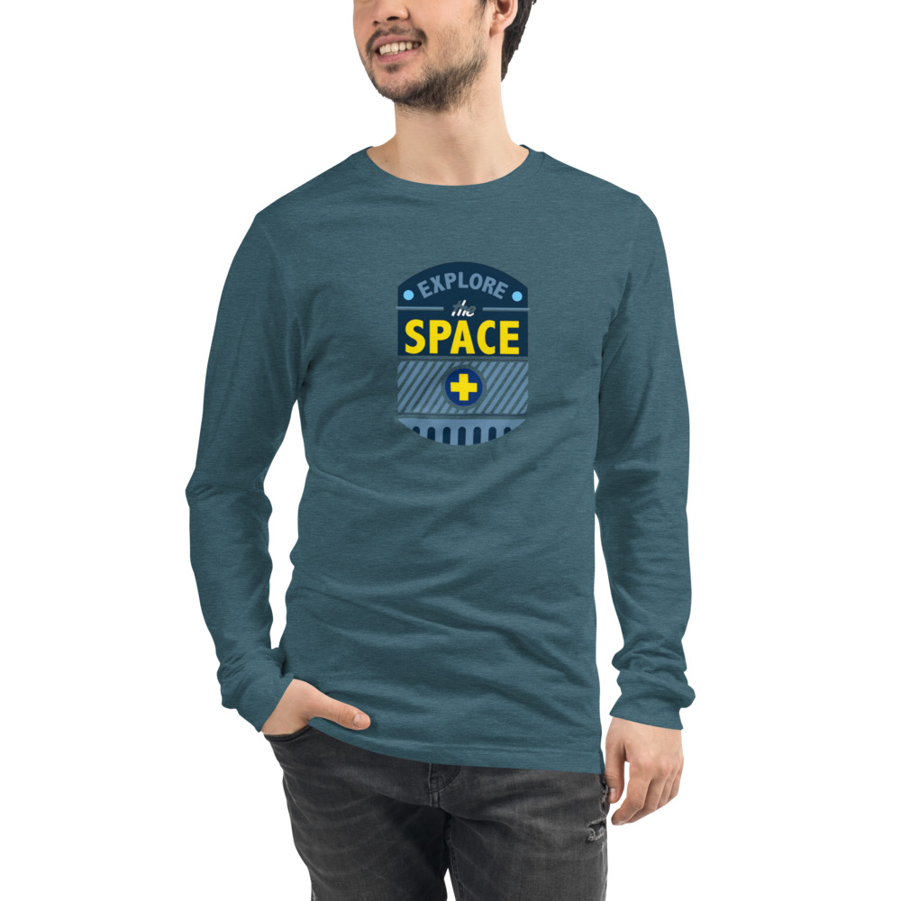 Explore The Space Unisex Long Sleeve - Image 6