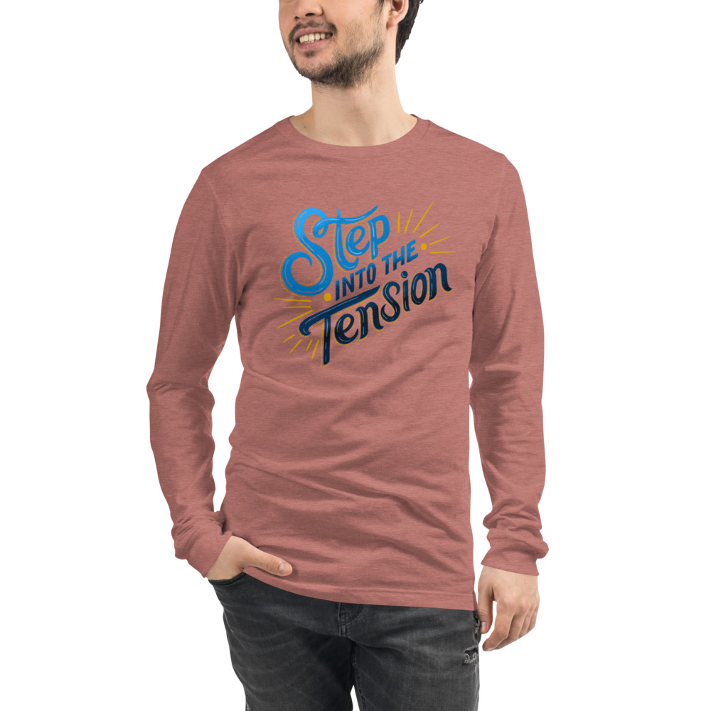 Step Into The Tension Unisex Long Sleeve - Image 9