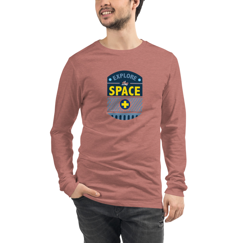 Explore The Space Unisex Long Sleeve - Image 8