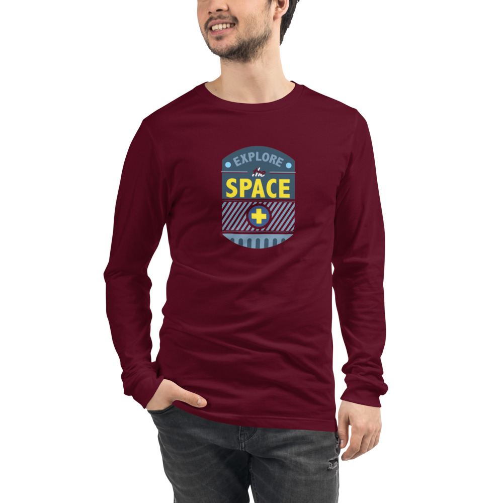 Explore The Space Unisex Long Sleeve - Image 12