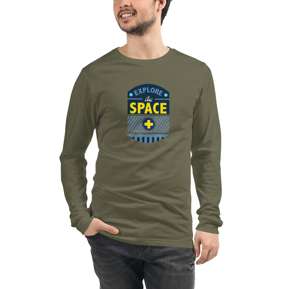 Explore The Space Unisex Long Sleeve - Image 7