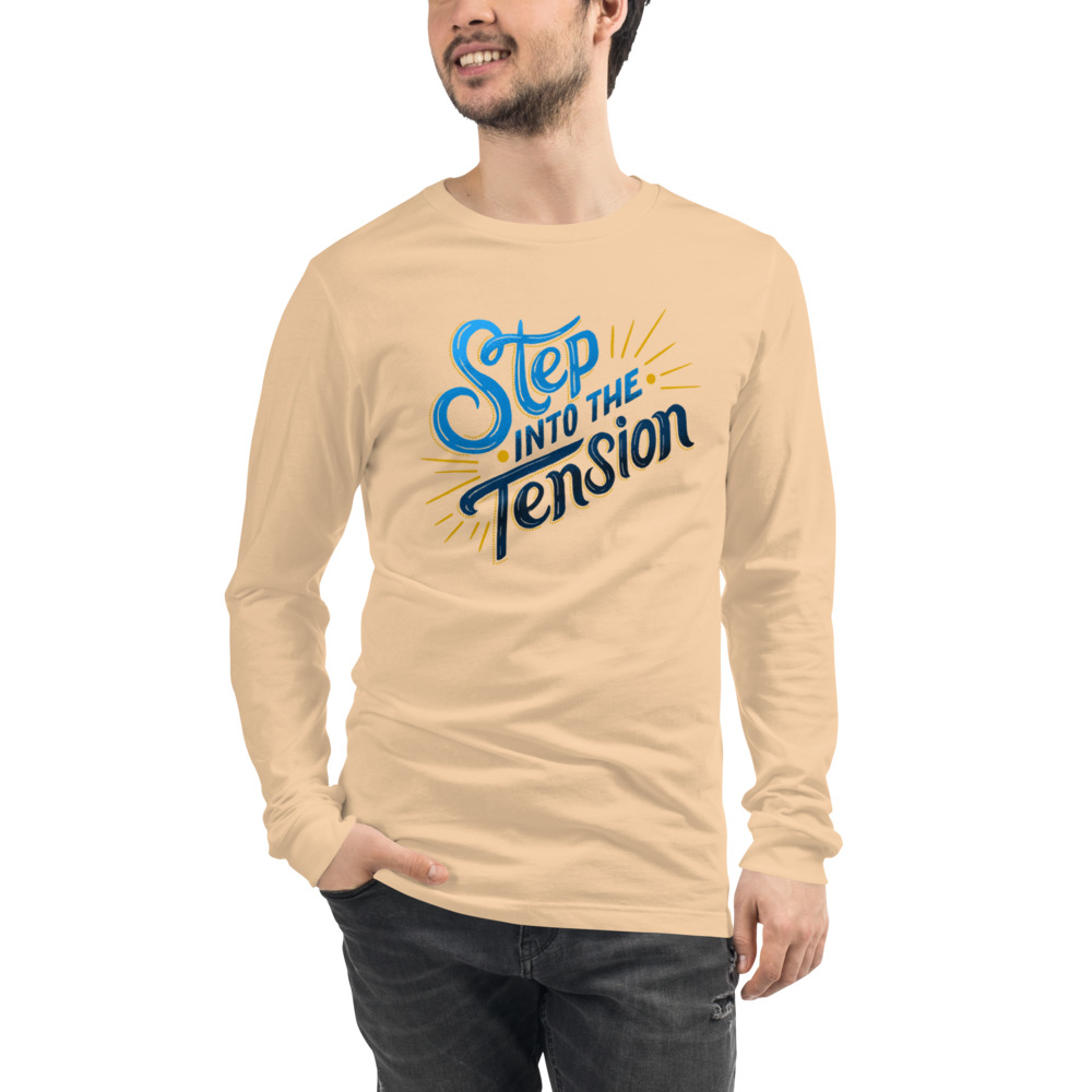Step Into The Tension Unisex Long Sleeve - Image 11